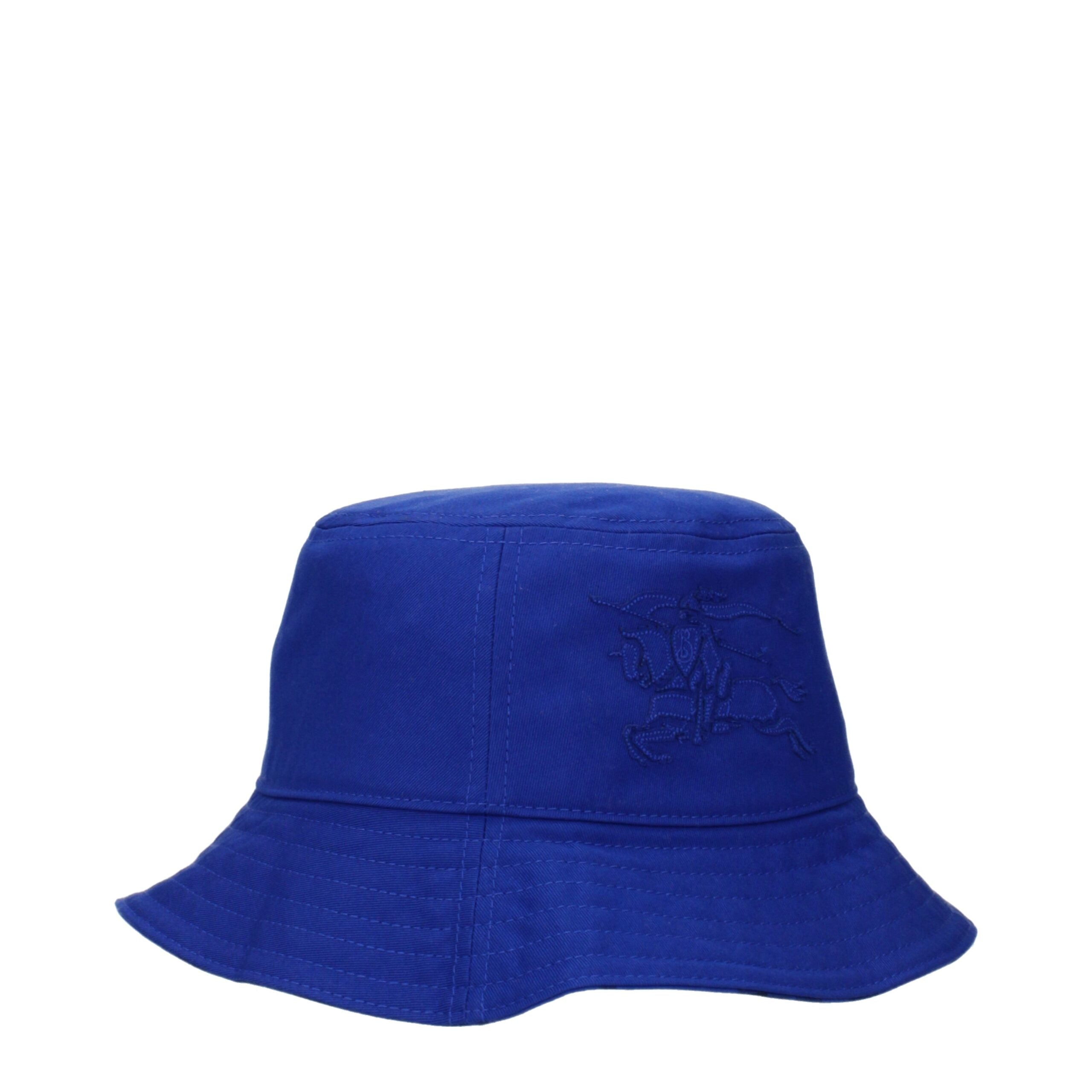 Burberry Blue Fabric Bucket Hats